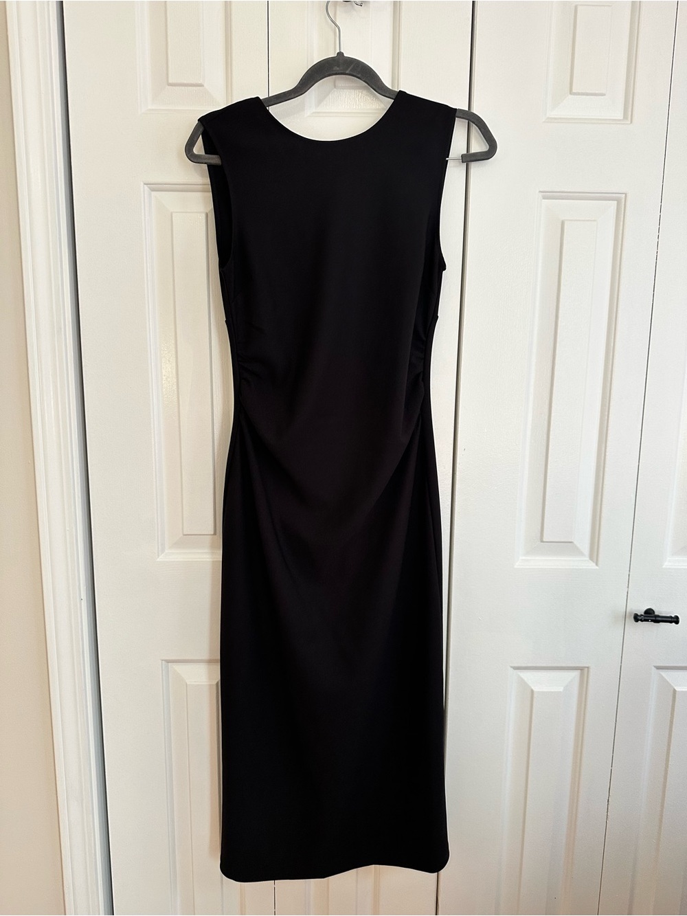Zara Black V-back full length Dress Size Medium
